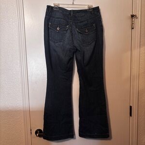 Sonoma Dark Blue Flare Jeans